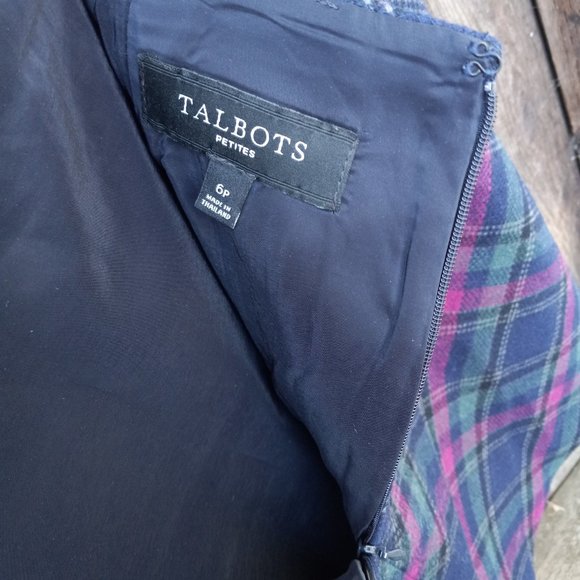 Tartan Plaid Wool Skirt Preppy Dark Academia Grunge Old Money Clueless 6P - Picture 7 of 12